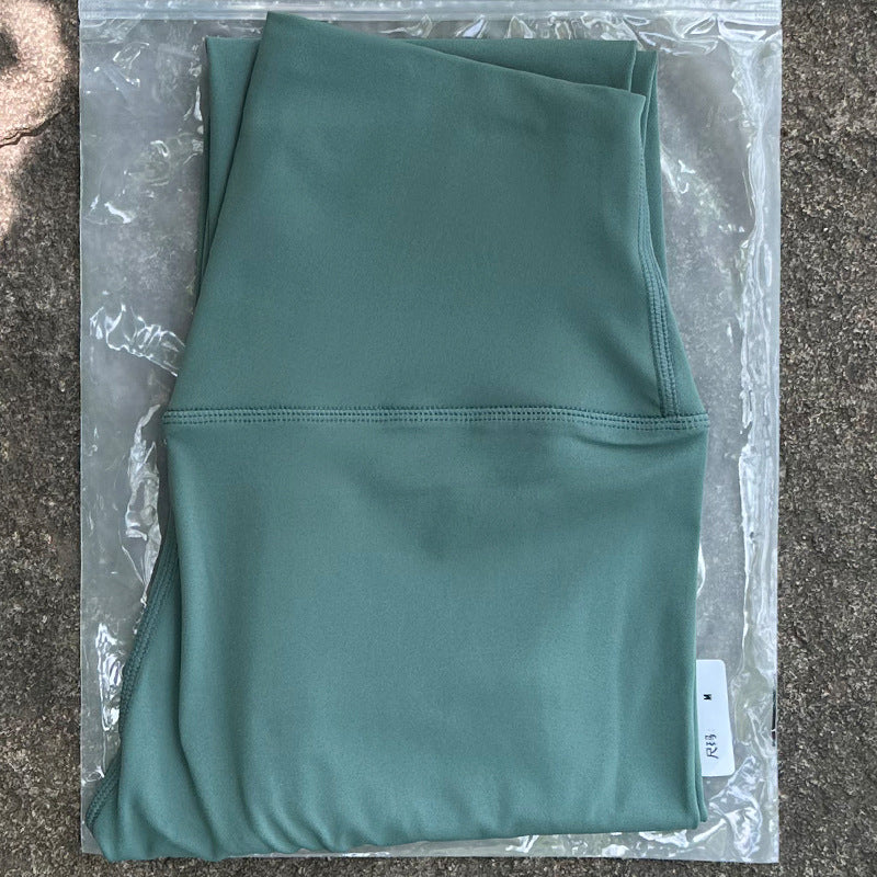 Casual Simple No Embarrassment Line Yoga Pants - kinko