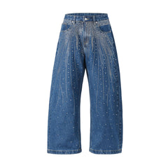 European And American High Street Loose-fitting Wide-leg Trousers - kinko