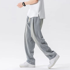 Fashion Simple Loose Casual Men's Thin Straight Jeans - kinko