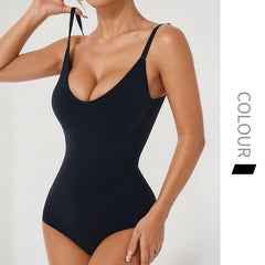 Yoga Bodysuit Chest Support With Chest Pad For Women - kinko