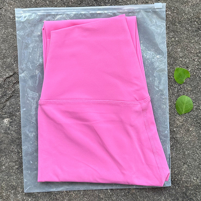 Casual Simple No Embarrassment Line Yoga Pants - kinko