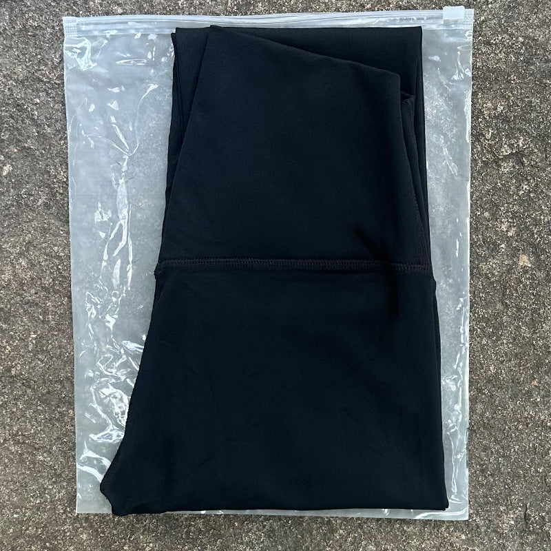 Casual Simple No Embarrassment Line Yoga Pants - kinko