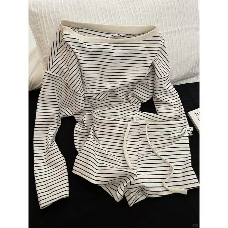 Casual Shorts Home Wear Two-piece Suit - kinko