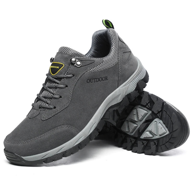 Hiking Shoes For Men In Autumn And Winter Men's Non-Slip Thick Sole Men's Travel Sports And Casual Shoes For Outdoor Comfortable