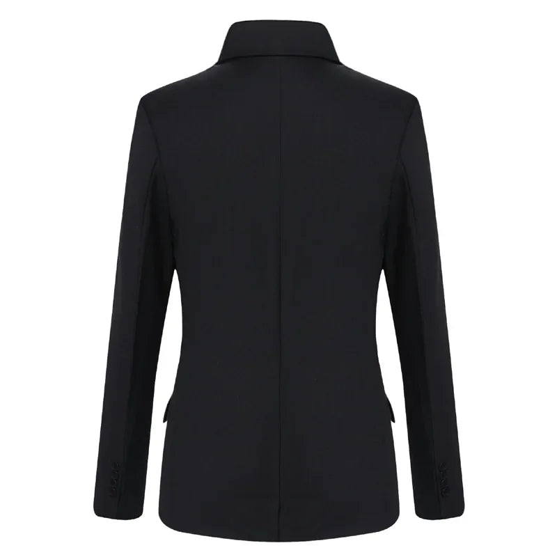 Men Blazer Single Button Cardigan Full Sleeve Slim Fit Turn Down Collar Top Blazer Solid Smart Casual Outwear Spring 2025