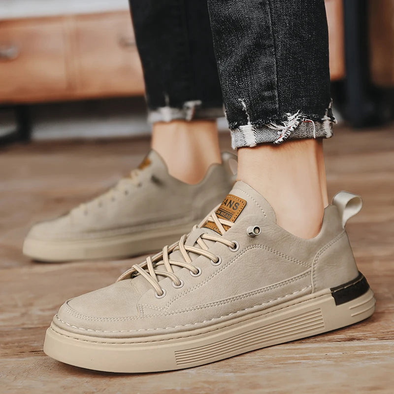 New Shoes for Men Comfortable Flat Men's Casual Shoes Outdoor Wild Men's Sneakers High End Fashion  Shoes Male