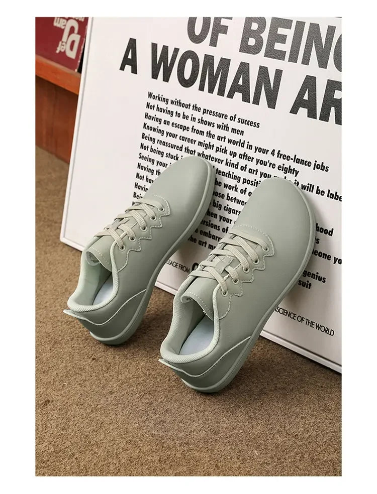 womens Barefoot Shoes Wide Toe Box Casual Sneakers Unisex Plus Size Toe Shoes Zero Drop Minimalist Walking Flats for Men