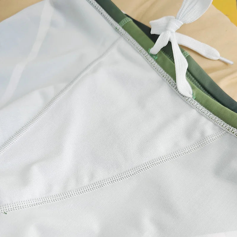Men's Swimsuits Beach Shorts Low-Waist Swimming Trunks Comfortable Hot SEOBEAN Shorts Men's Swimwear Beach Accessories