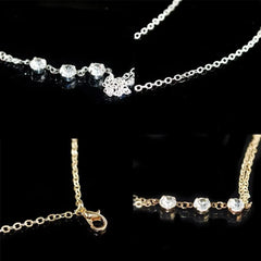 Bijoux Beach Harness Pendant Necklace Simple Chain Women Accessories Bikini Crossover Waist Belly Harness Body Chain Necklace