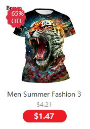 2025 Men's T-Shirt Tooth 3d Printed Daily T Shirt For Man Short Sleeve Fashion Casual Street Dentist Uniform Men's Clothing Tops