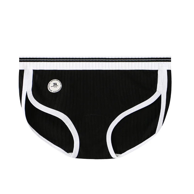 Women's Cotton Briefs Mid-rise Soft Women Panties Sexy Female Underpants Lingerie Breathable Comfortable Girls Underwear M-2XL