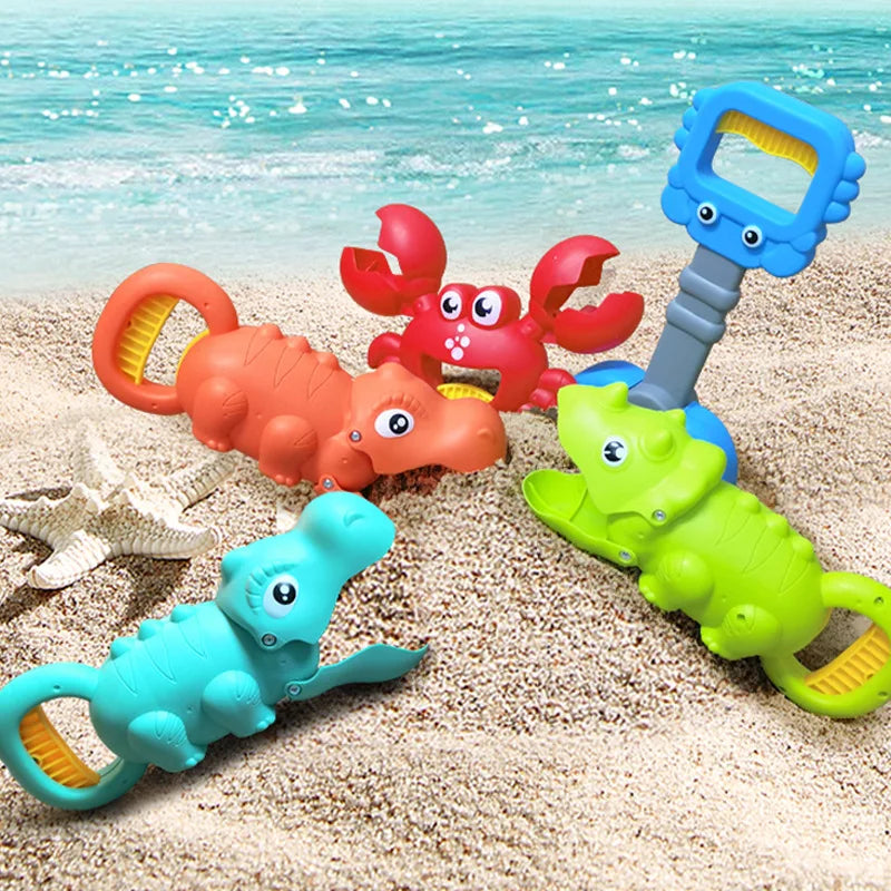 Beach Sand Toys for Children 3 4 5  Years Boys Summer Sand Grabber Toys Water Play Game Seaside Beach Outdoor Tool Kit for Kids