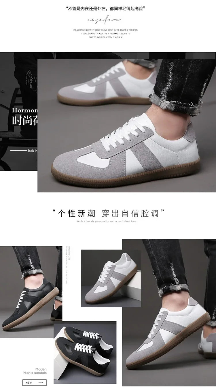 Men's Training Shoes, Comfortable and Breathable, Agin Shoe Board Shoes, Versatile for All Occasions, Casual and Sporty Sneakers