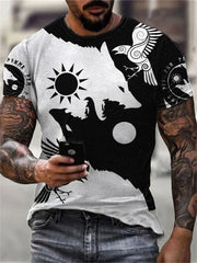 New Street T Shirt For Men Vintage Tshirt Casual Top Tee Retro Men's T-Shirt 3d Print Summer Short Sleeve Daily Men's Clothing