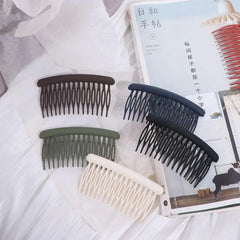 Hair Accessories 15 Teeth Women Hair Clip Frosted Headwear Hair Comb Clip Fashion Headdress Broken Hair Hairpins Women