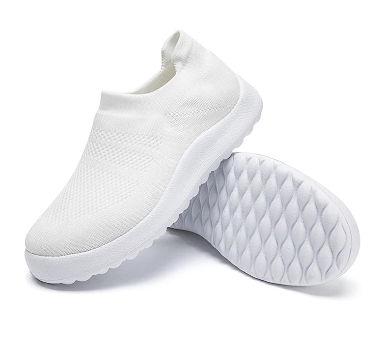 Women's Sports Shoes Mix Color Woman Shoes With Mesh Sneakers Women Casual Zapatillas De Mujer  Slip-on Footwear Tennis Female