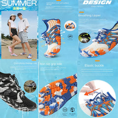 Women's Men's Barefoot Water Shoes Walking Shoes Quick Dry Stirrups Surf Waterpark Yoga Shoes Fishing Shoes Aqua shoes Beach Sho