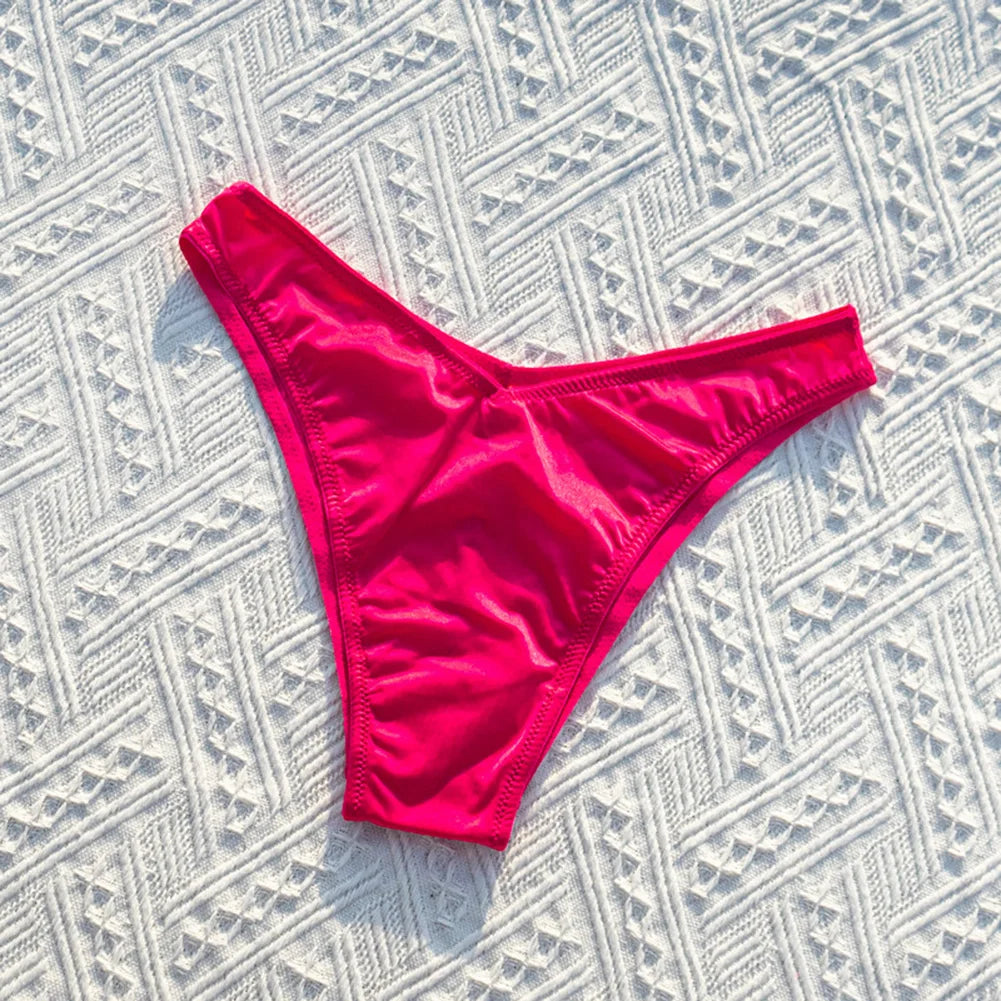 Women's Thongs Underwear Sexy Briefs Shorts Lingerie Transparent Mesh Low Rise Female Panties Underpants