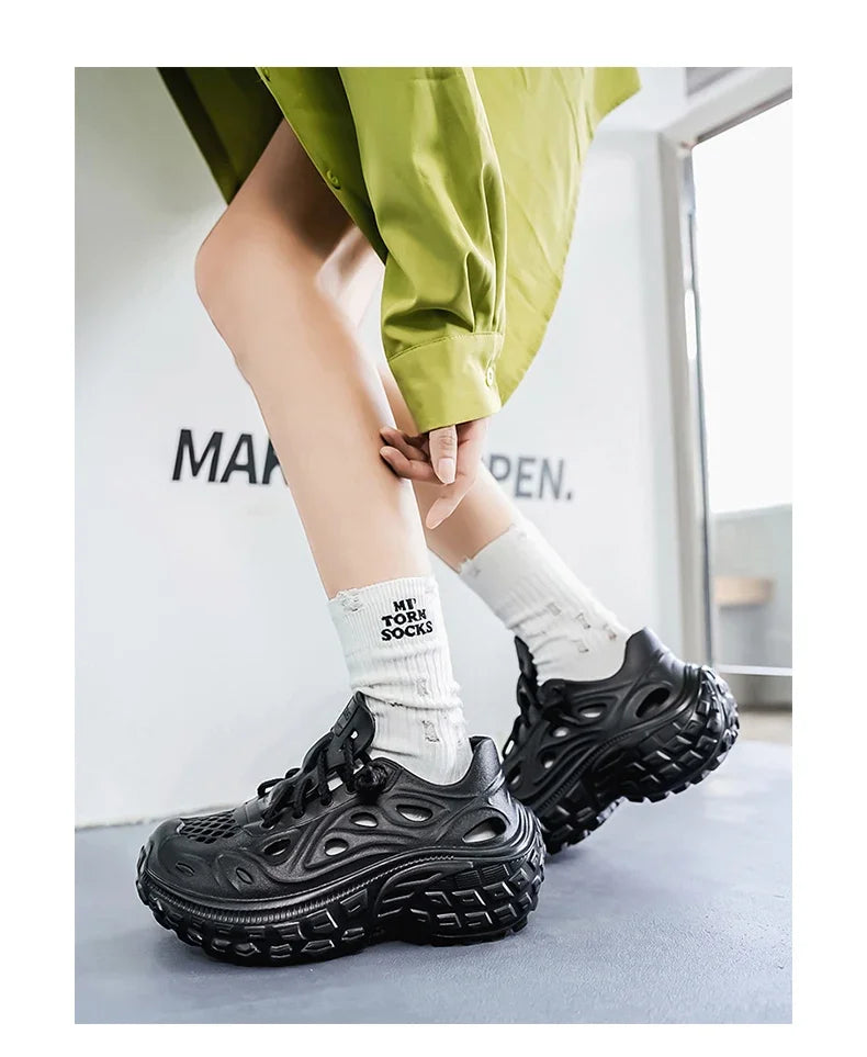 2025 Mens shoes Couple Sandals For Men New Fashion 2025 Summer Outdoor Hole Shoes for Women Sandals Sandalias Hombre Sandalias