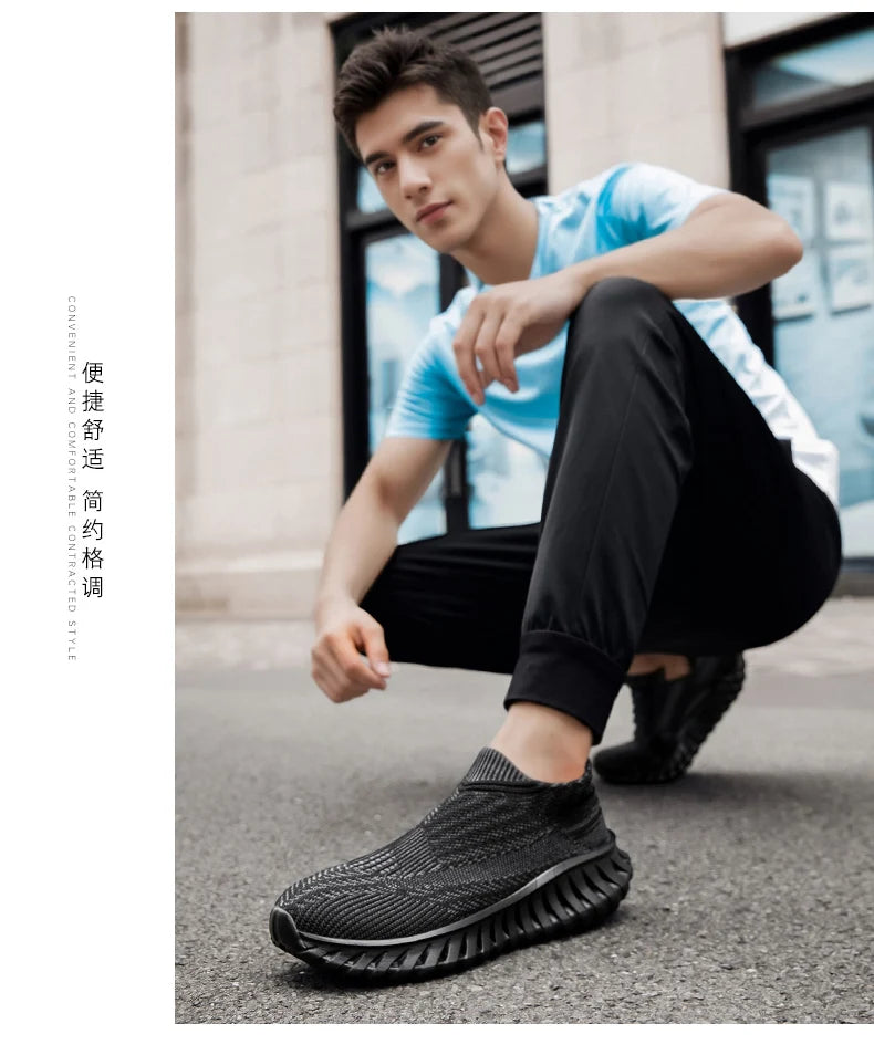 2025 Men Women Shoes Comfortable Sneakers for Men Women Fashion Light Casual Shoes Slip-on Plus Size Couple Shoes