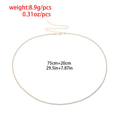 Beach Accessories New Summer Hot Bikini Rhinestone Waist Chain Sexy Body 2023 Women's Trend Trends Waist Beads with Crystals