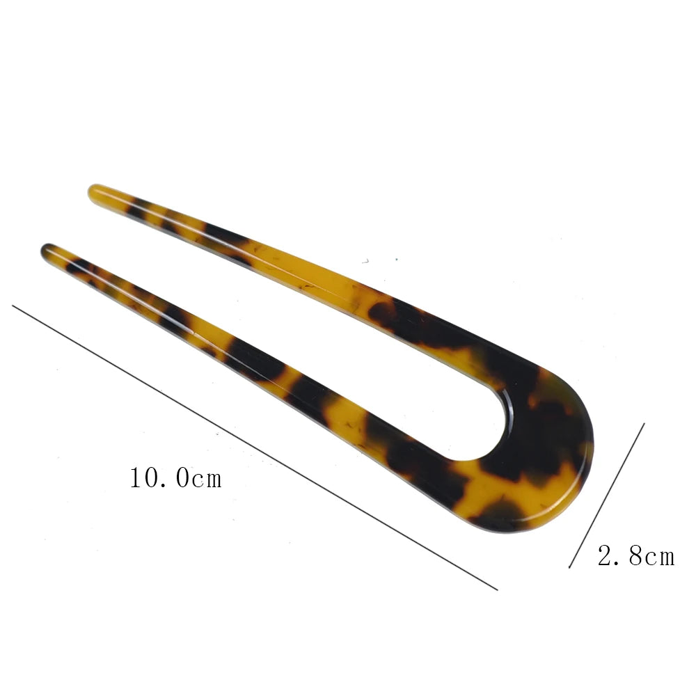 Women hair accessories 2022 vintage hair sticks abs plastic haar accessoires fashion hair clips for women