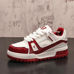 Designer Wedding Party Men Shoes Autumn Fashion Casual Sneakers Man Thick Bottom Walking Office Leisure Loafers Shoes for Men