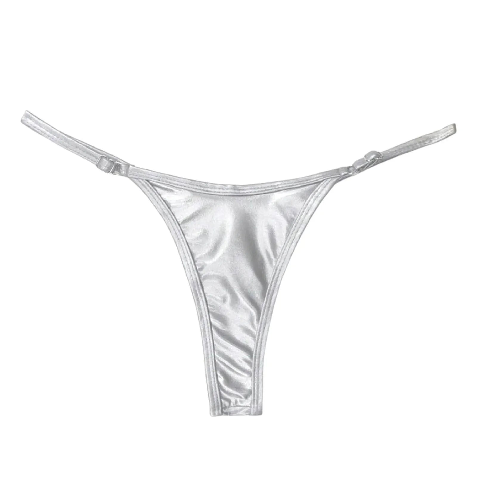 Women'S Triangle Swim Trunks Sexy Sexy Ladies Triangle Solid Color Swimming Trunks Female Swimwear Thongs trajes de baño mujer