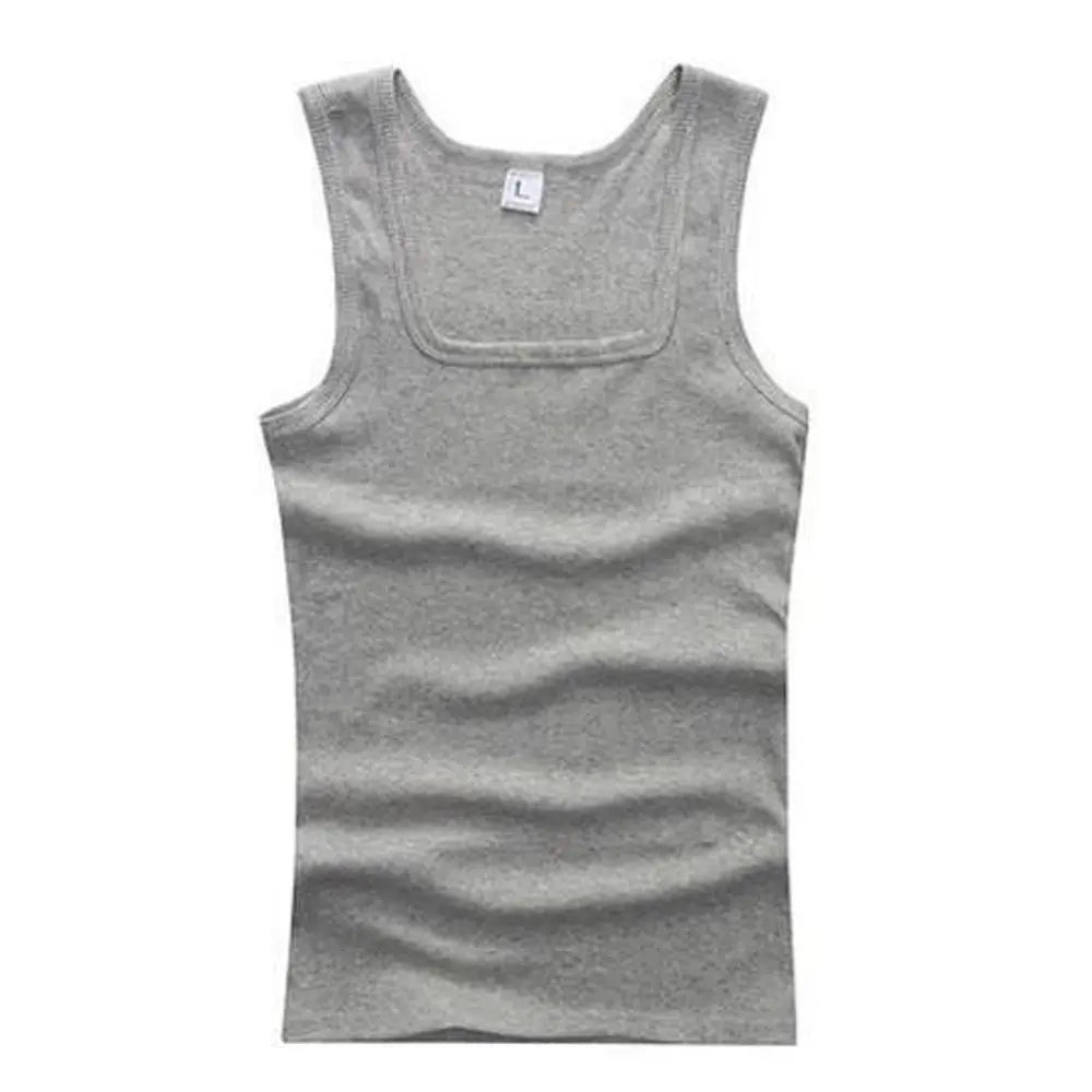 Classic Men Women Cotton Tank Top Summer Casual Fitness Bodybuilding Singlet Solid Color Outerwear Sweatshirt Sleeveless T-shirt