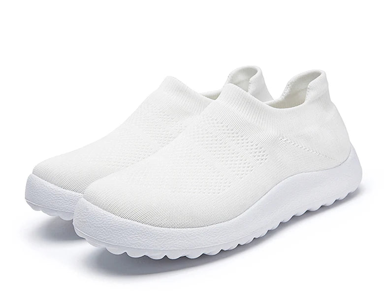Women's Sports Shoes Mix Color Woman Shoes With Mesh Sneakers Women Casual Zapatillas De Mujer  Slip-on Footwear Tennis Female