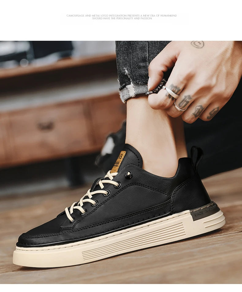 New Shoes for Men Comfortable Flat Men's Casual Shoes Outdoor Wild Men's Sneakers High End Fashion  Shoes Male