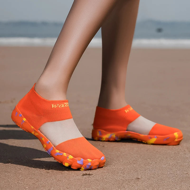 Barefoot water shoes for men and women, beach couple hiking shoes, snorkeling shoes, fitness shoes for men and women