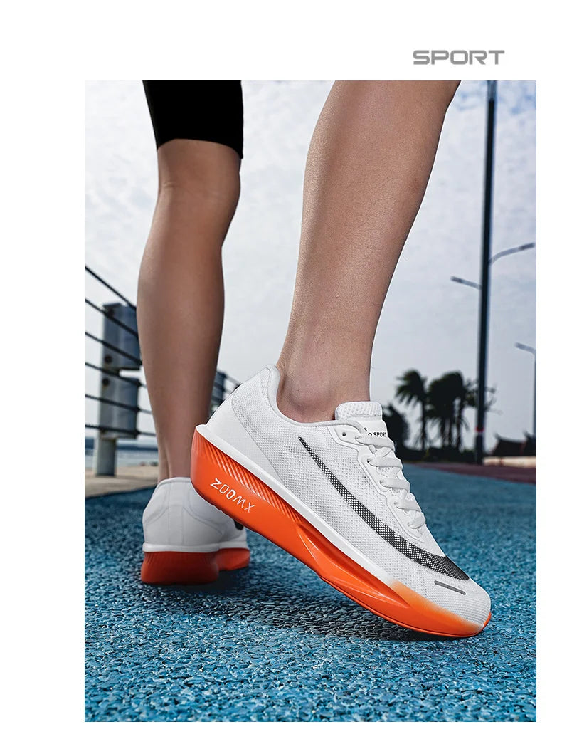Men's sports shoes fashion versatile new four season breathable casual thick sole anti slip wear-resistant leisure sports shoes