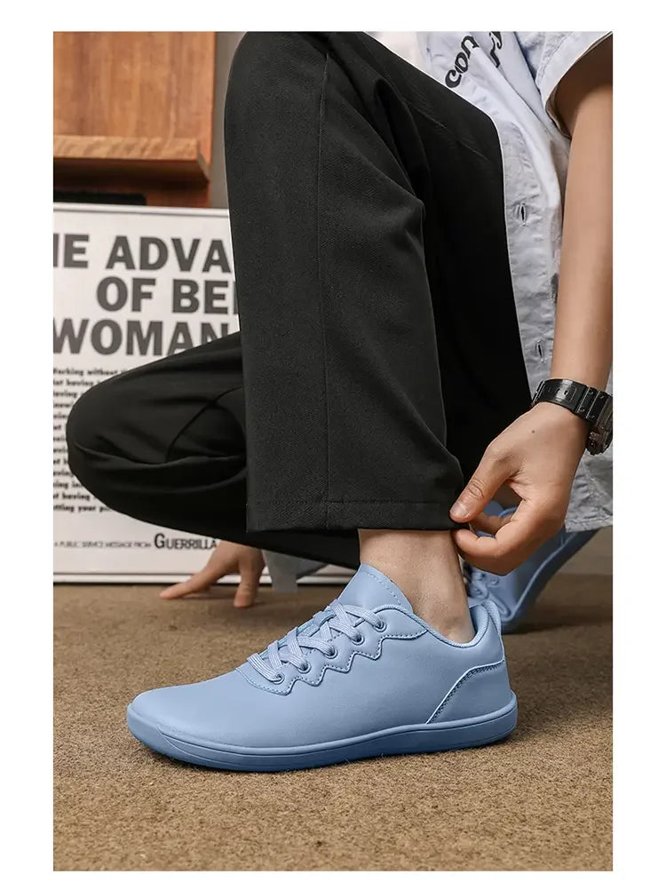 womens Barefoot Shoes Wide Toe Box Casual Sneakers Unisex Plus Size Toe Shoes Zero Drop Minimalist Walking Flats for Men