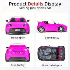 Car Model Kids Toys Car Outdoor Children Game Dollhouse Accessories for 30cm Girl Doll DIY Birthday Christmas Present Gift Toy