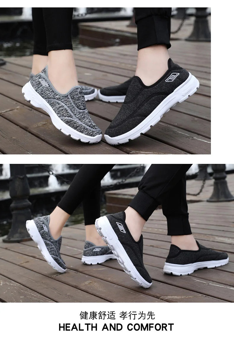 2023 Autumn New Shoes Men's Casual Shoes Fashion Couple Shoes Breathable Walking Shoes Women's Outdoor Flat Shoes Plus Size36-44