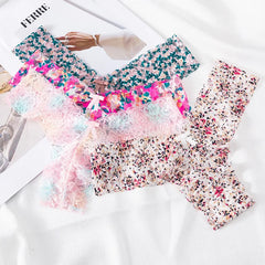 Damen-Unterwäsche mit Rüschen, unsichtbar, nahtlos, T-Slip, G-String, sexy Tanga, Dessous, Damenslips, 1 Stück abc14