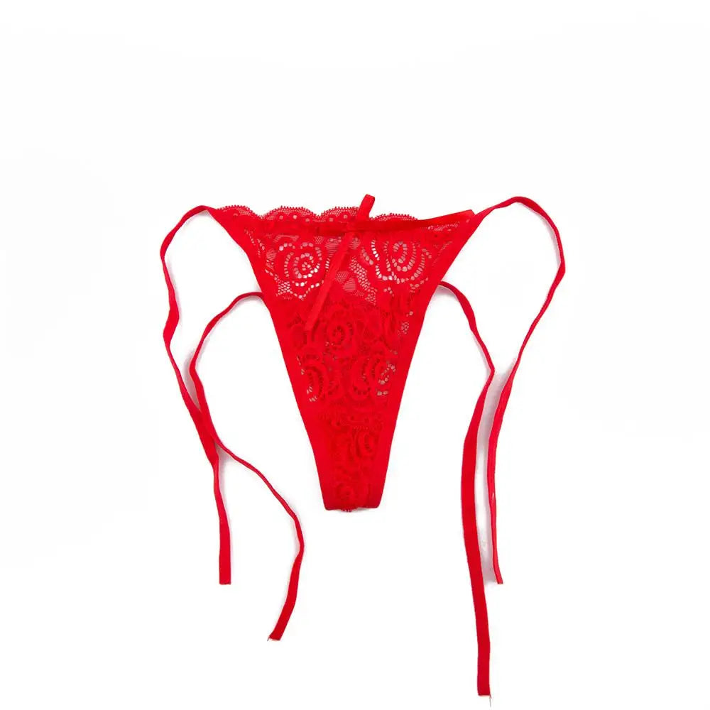 Sexy Women's Intimates Underwear Briefs Lace Floral Knickers Lingerie Transparent