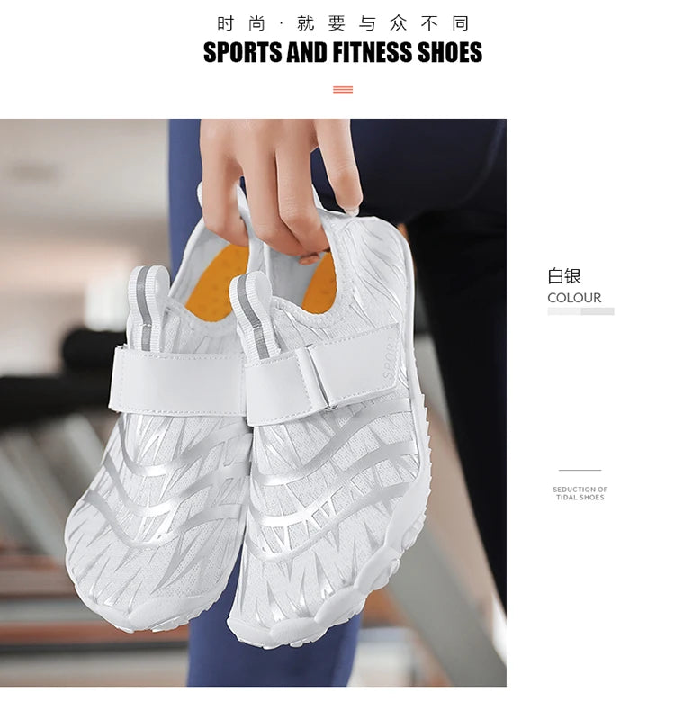 Outdoor Water Shoes for Men, Quick-Drying, Thick-Soled, Special for Sea Activities, Anti-Cut, Non-Slip, Portable, Quick-Drying for Wading