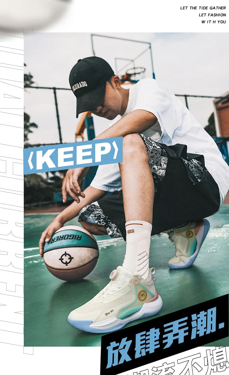 2025 Men'S And Women'S Basketball Shoes Lightweight Breathable Shock-Absorbing Anti Slip Daily Training Sports Shoes 36-45