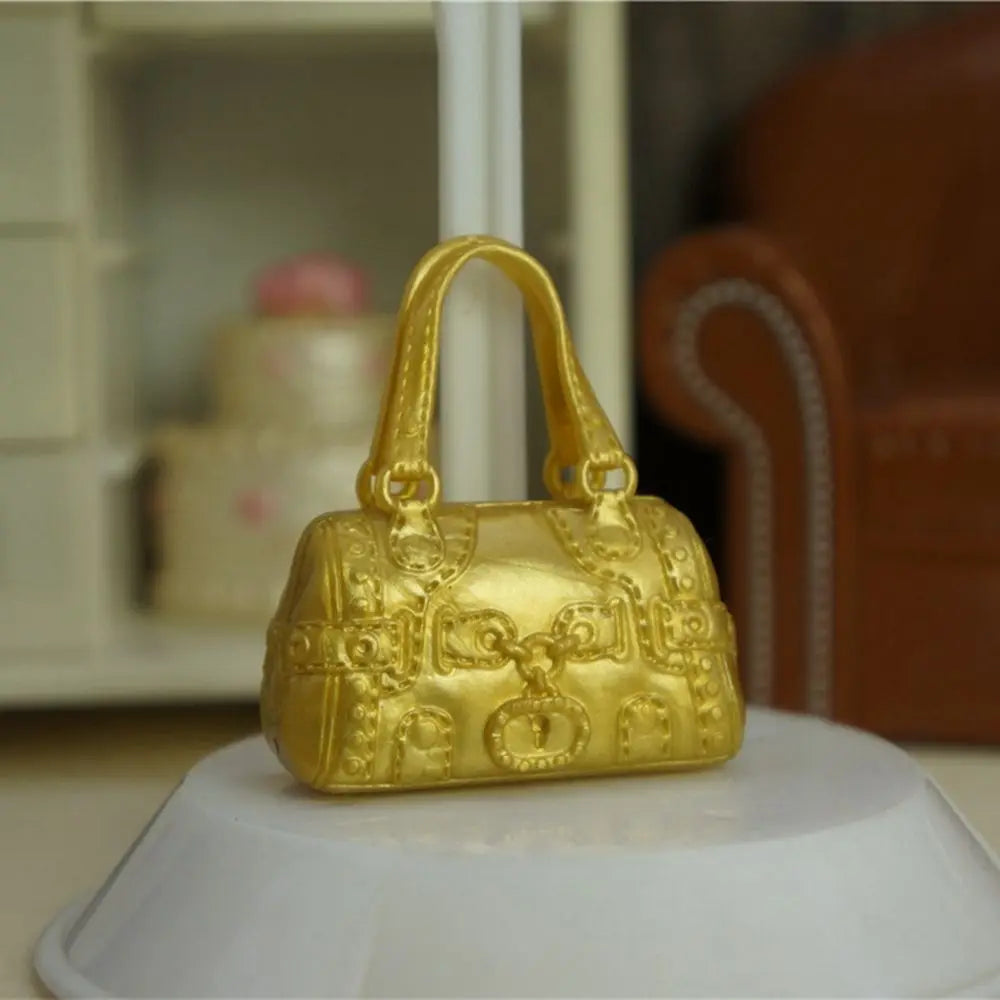 34 Styles Accessories Dollhouse Kids Toys Purse Dolls Handbag 1/6 Doll Accessories Lady Plastic Bag