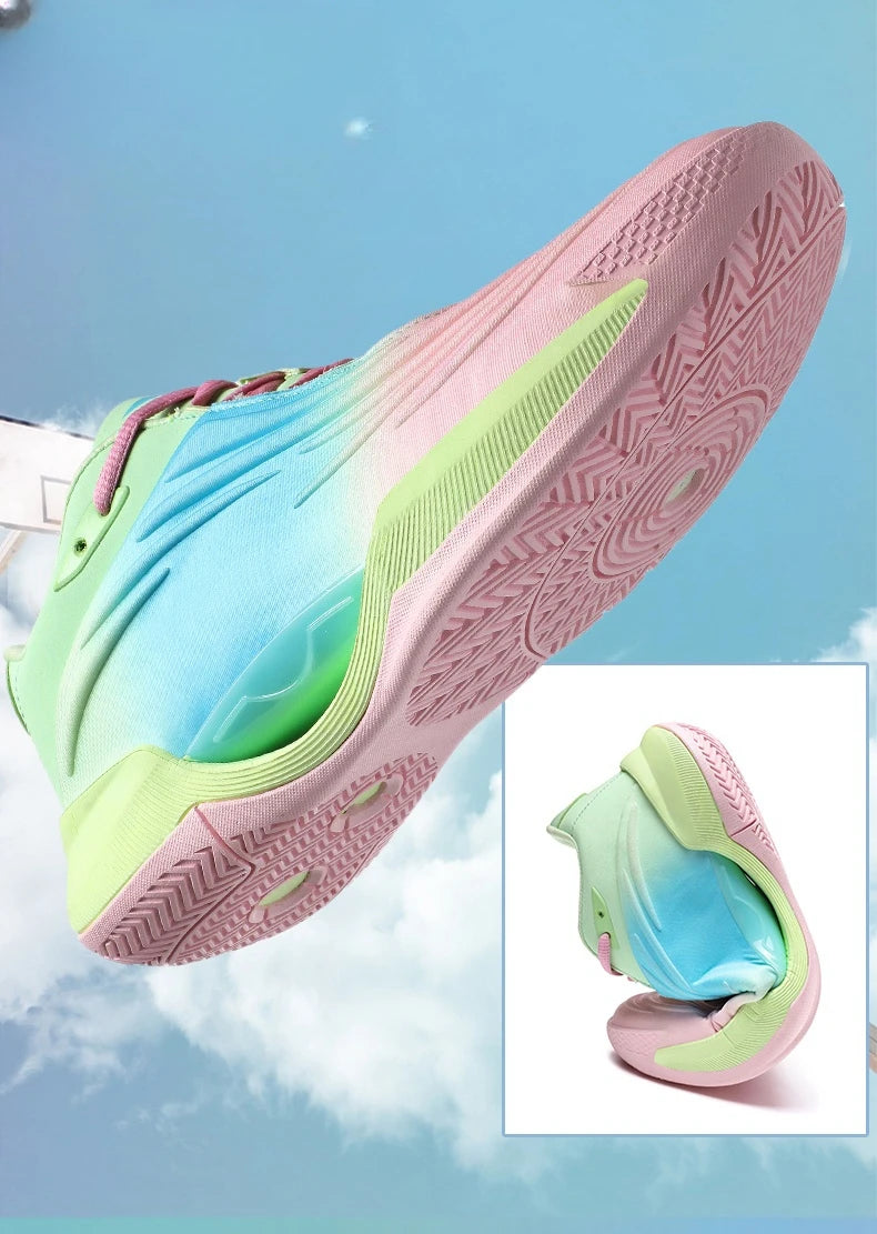 High-quality Men Basketball Shoes for Women Leather Basketball Sneakers Men Outdoor Rubber Anti Slip Sports Training Shoes Male