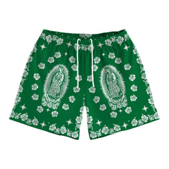 Trendige Herren-Fitnessshorts aus atmungsaktivem Mesh, ideal für Basketball, Strand und Freizeit – neue Sommer-Strandhose