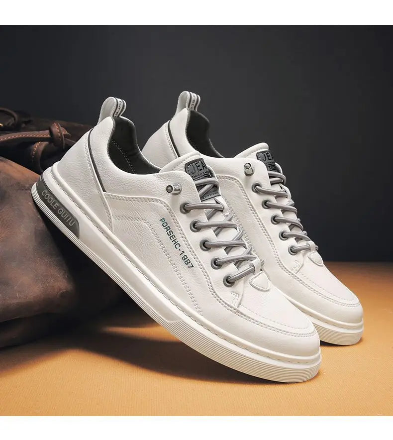 New Shoes for Men  Comfortable Flat Men's Casual Shoes Outdoor Wild Men's Sneakers High End Fashion One Pedal Dress Shoes Male