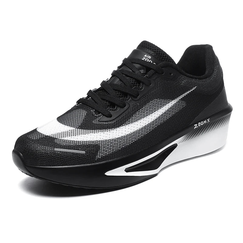 Men's sports shoes fashion versatile new four season breathable casual thick sole anti slip wear-resistant leisure sports shoes