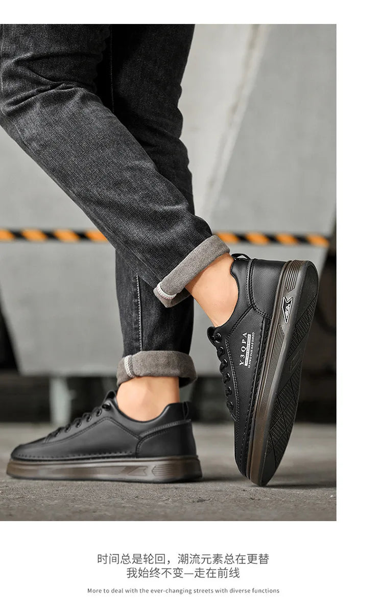 2025 NEW Men Shoes Spring Men Outdoors Breathable Casual Shoes Comfort  Flat Bottom Fashion Casual Sneakers Zapatillas Hombre