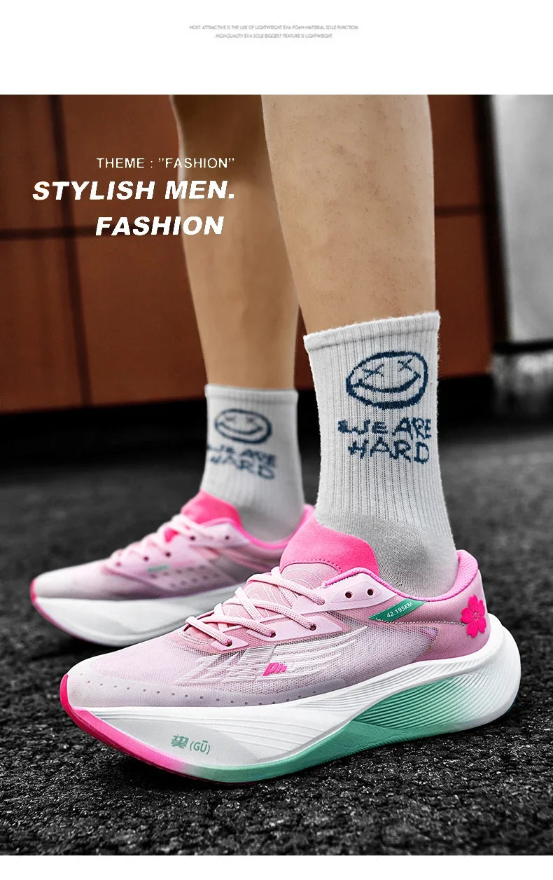 Men's Sports Shoes Ultra-light Men Couples Jogging Marathon Running Shoes Gym Training Women's Shoes Basketball Shoe