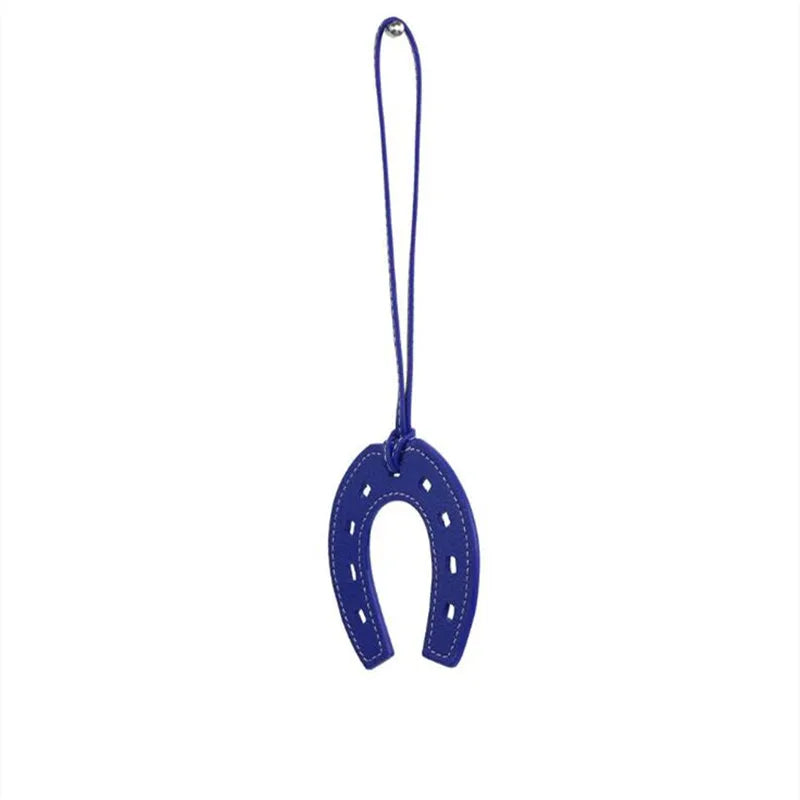 Fashion Designer  PU Faux Leather Shoe Boot Horseshoe Keychain Pendant For Women Ladies  Bag Charm Accessories Ornament Gifts