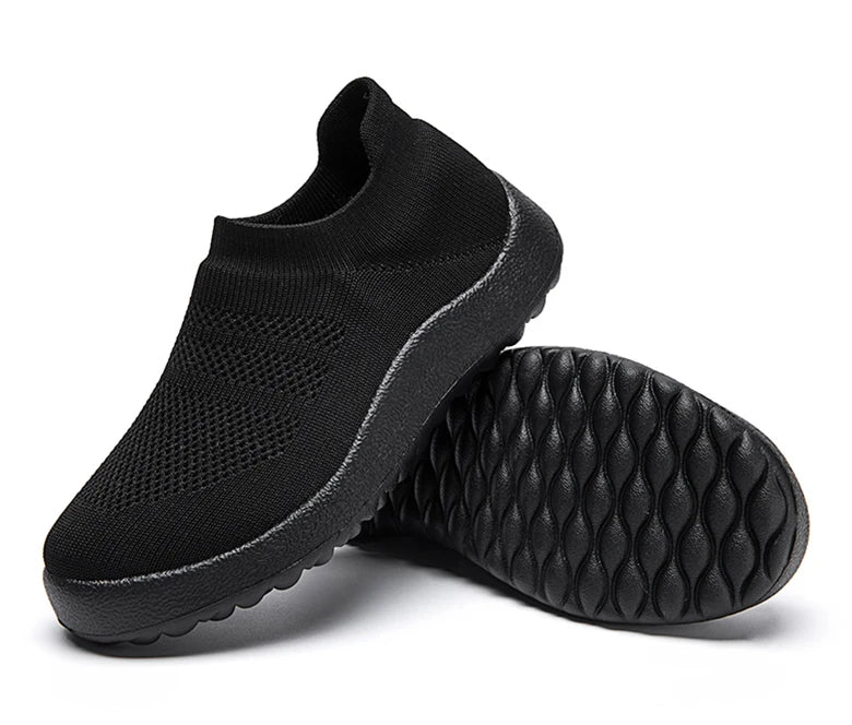Women's Sports Shoes Mix Color Woman Shoes With Mesh Sneakers Women Casual Zapatillas De Mujer  Slip-on Footwear Tennis Female