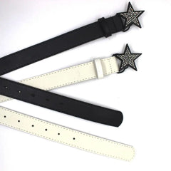 Accessories Width Waist Belt Retro Y2k Waist Strap Corset Belt Adjustable Waistband Women Waist Belt Star Buckle Belt